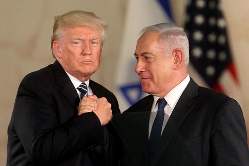 Trump y Netanyahu en un encuentro en Jerusalem
