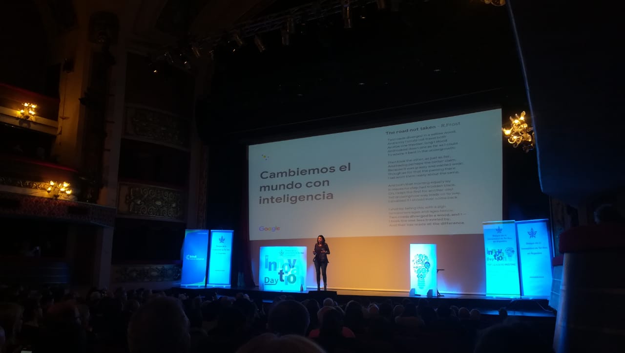 Florencia Sabatini, gerente de Comunicaciones de Google Cono Sur, habló sobre la inteligencia artificial. 