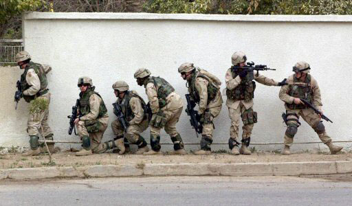 Tropas estadounidenses en Irak
