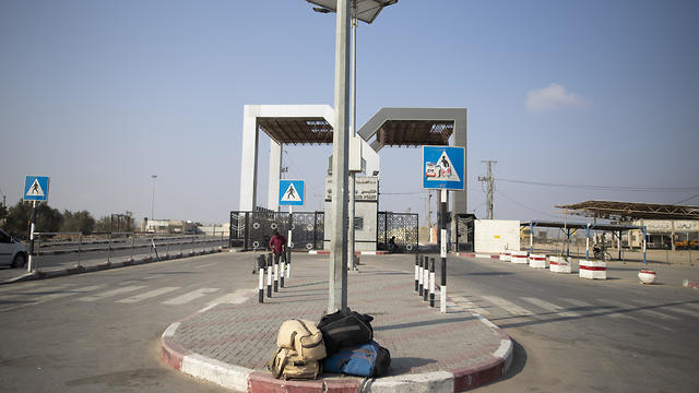 Cruce entre Gaza y Egipto en Rafah