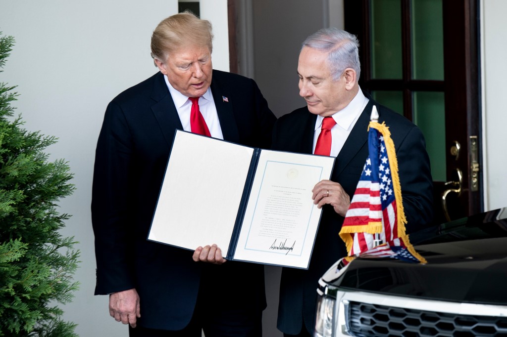 Trump y Netanyahu