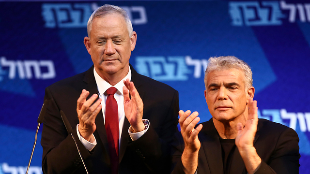 Gantz y Lapid, los principales rivales de Netanyahu