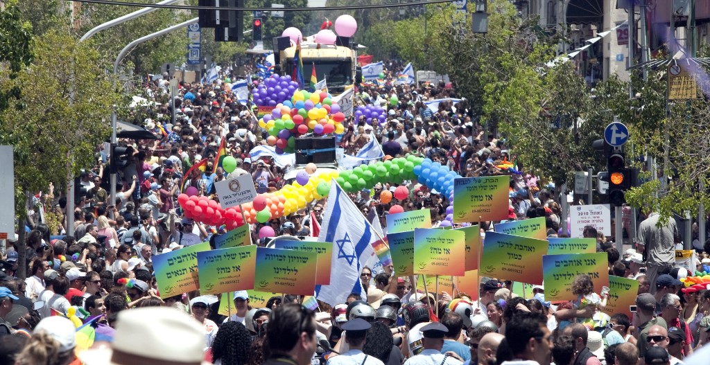 Festival del orgullo gay en Tel Aviv