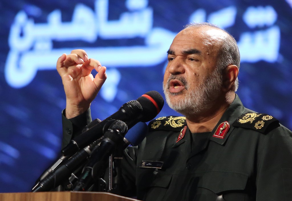 Hossein Salami, comandante en jefe de las Guardias Revolucionarias de Irán