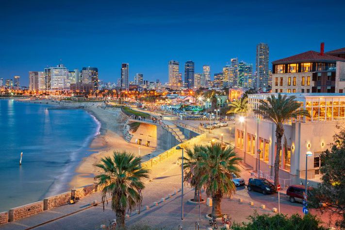 Vista panorámica de Tel Aviv