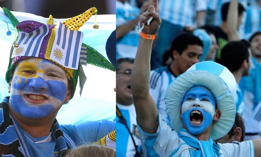 El estadio estará colmado por hinchas uruguayos, argentinos e israelíes. 