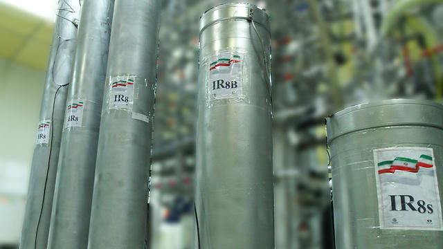 Instalaciones de enriquecimiento de uranio en la planta nuclear de Nataz. 