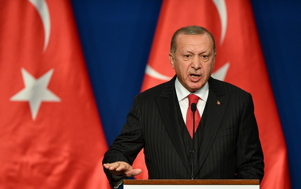Recep Tayyip Erdogan manifestó que Turquía arrestó a 287 terroristas del EI