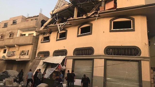 El edificio donde se produjo el bombardeo israelí que eliminó al líder de la Jihad Islámica