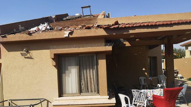 Una casa fue alcanzada por un cohete en Netivot