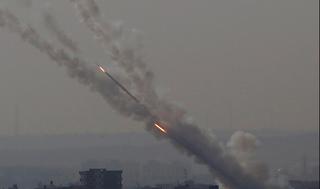Lanzamiento de cohetes desde Gaza