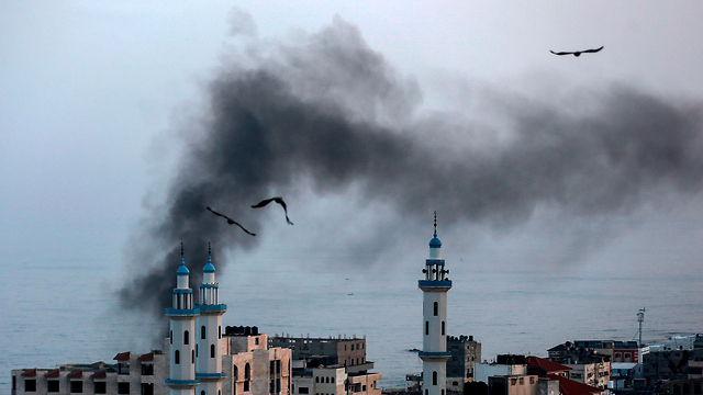 Israel respondió a los ataques con ofensivas en Gaza 