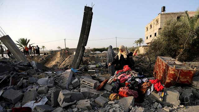 Bombardeos de las FDI en Gaza