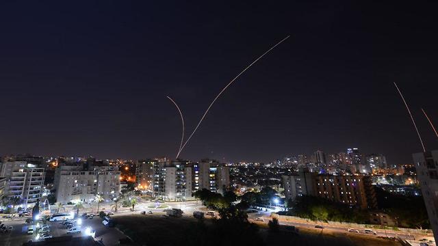 El sistema 'Cúpula de Hierro' intercepta un cohete sobre Ashkelon