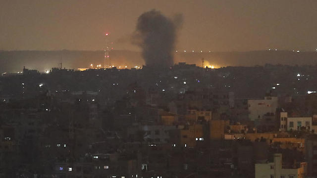 Ataques de la Fuerza Aérea israelí contra objetivos de la Yihad Islámica en la Franja de Gaza 