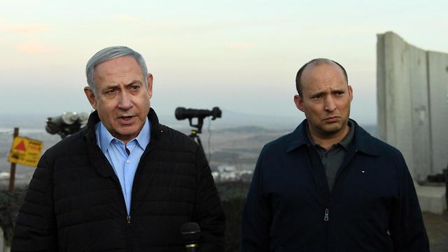 Benjamín Netanyahu y Naftali Bennett