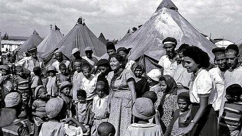 Judíos yemenitas antes del éxodo masivo del país 