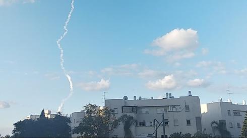 Prueba de lanzamiento de misiles en el centro de Israel el viernes 