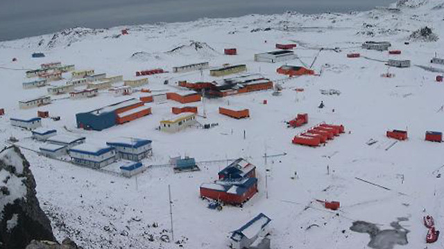 Base chilena en la Antártida a la que se dirigía el avión 