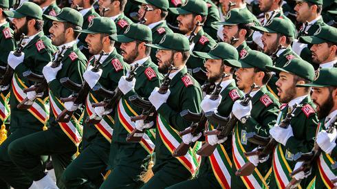 Miembros de la Guardia Revolucionaria de Irán. 