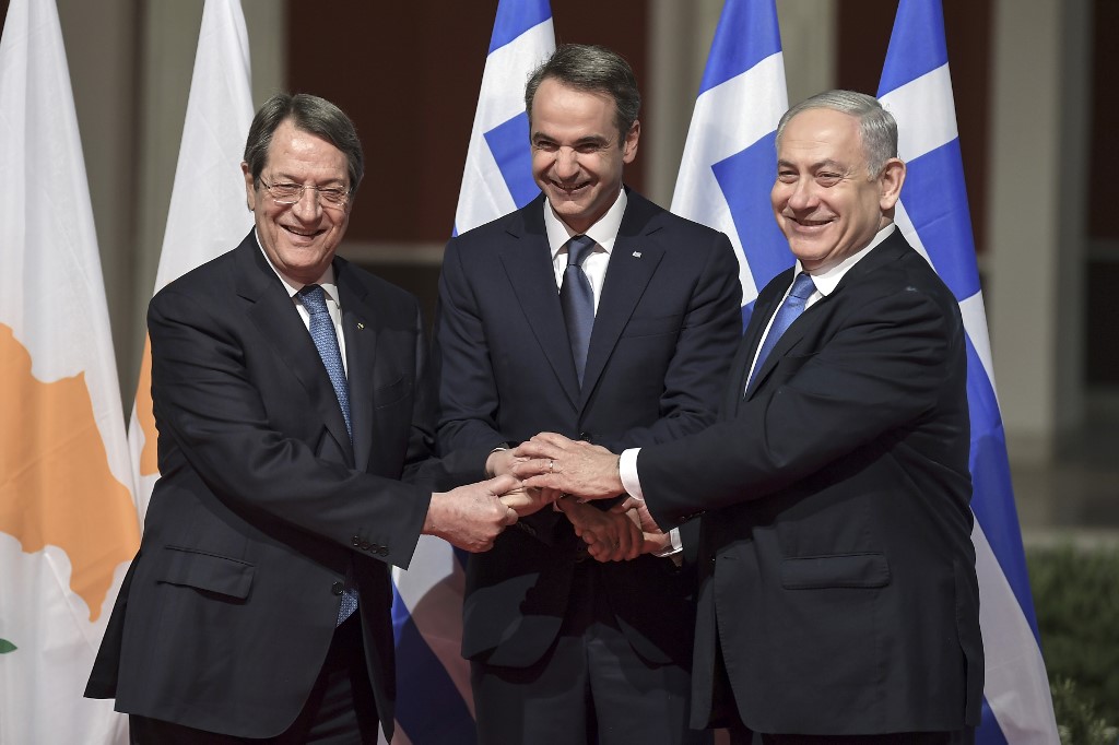 Israel, Grecia y Chipre firmaron un acuerdo por el gasoducto EastMed. 