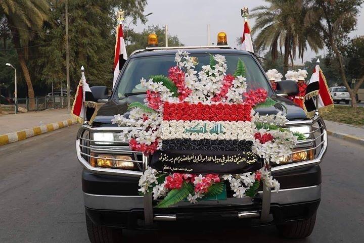 El funeral de Qasem Soleimani en Bagdad el sábado 