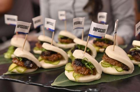 Los sandwiches de "Impossible Pork" se llevó todas las miradas en el CES 2020 