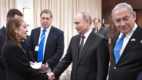 Yaffa Issachar se mostró optimista luego de la reunión con Vladimir Putin