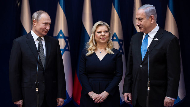 Netanyahu le agradeció a Putin por su visita