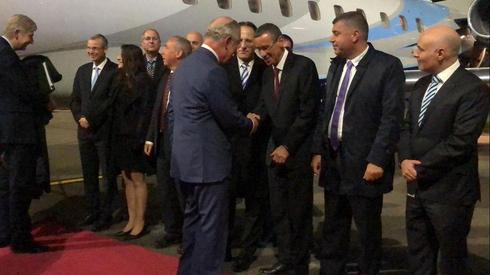 El príncipe Carlos de Gales y el presidente Rivlin