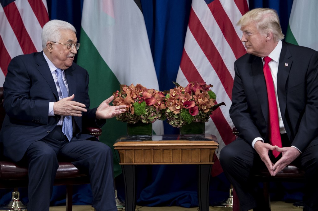 La última vez que Abbas se reunió con Trump fue en 2017 