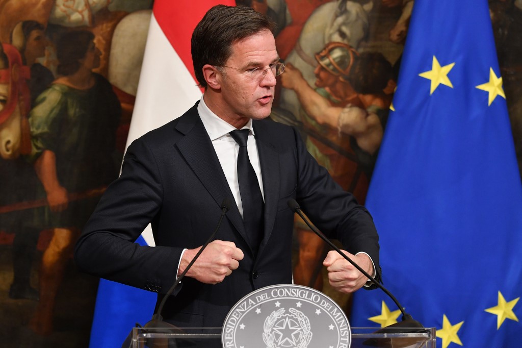 Mark Rutte, primer ministro holandés: "presento hoy mis disculpas en nombre del gobierno por la acción de las autoridades de la época"