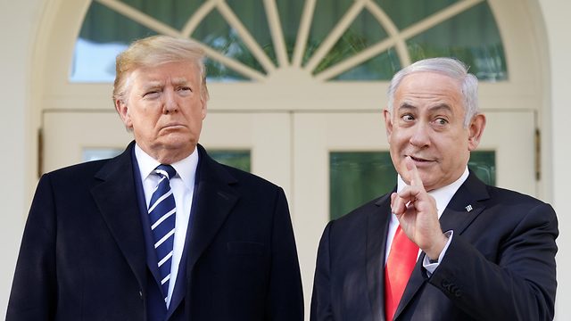 Trump y Netanyahyu presentaron juntos el plan. 