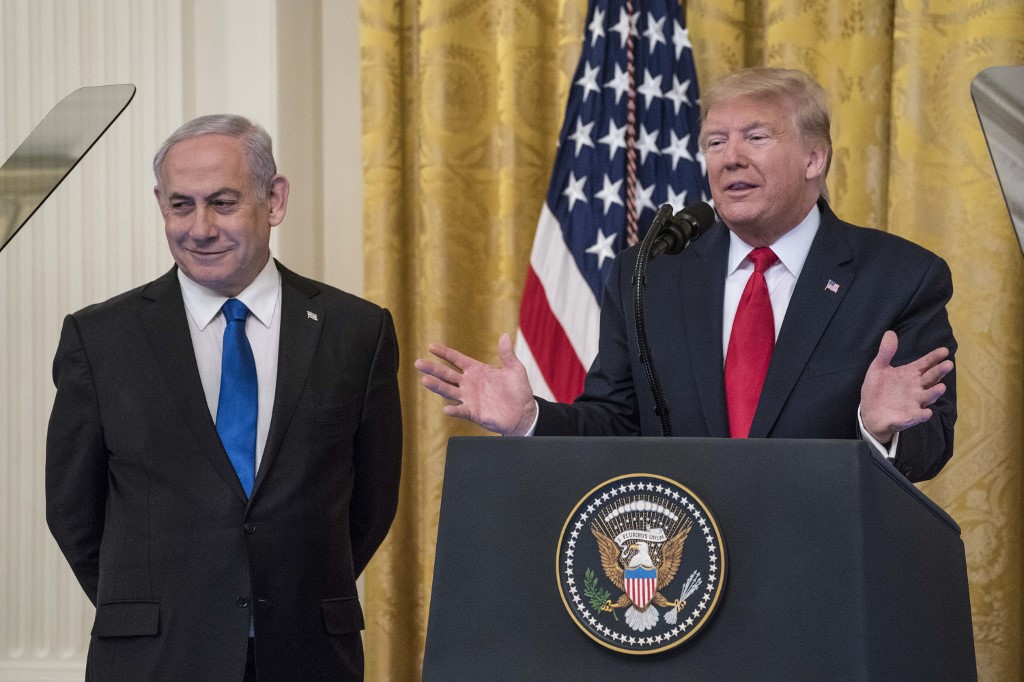 Trump y Netanyahu presentaron el Acuerdo del Siglo 