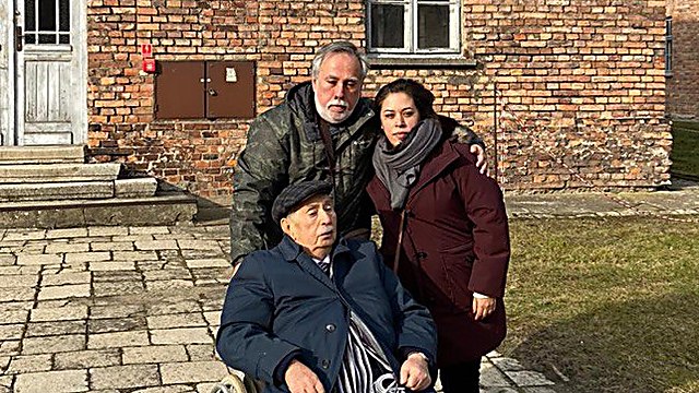 Hirsz Litmanowicz recorrió Auschwitz junto a su familia 
