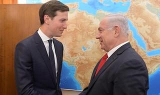 Jared Kushner se reunió con Netanyahu el año pasado en Jerusalem