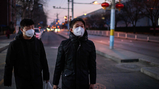 Las calles de China durante el brote de coronavirus 