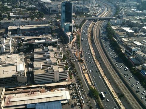Tráfico en Tel Aviv 