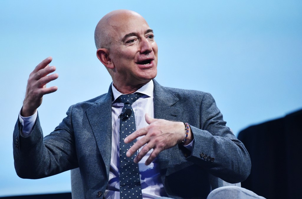 Jeff Bezos, director ejecutivo de Amazon 
