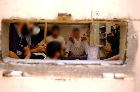 Prisioneros palestinos en Israel. 
