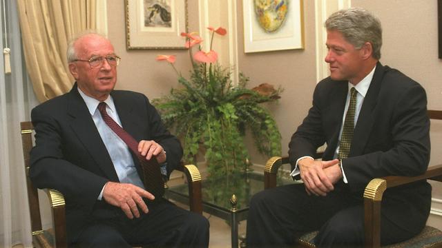 Bill Clinton e Isaac Rabin