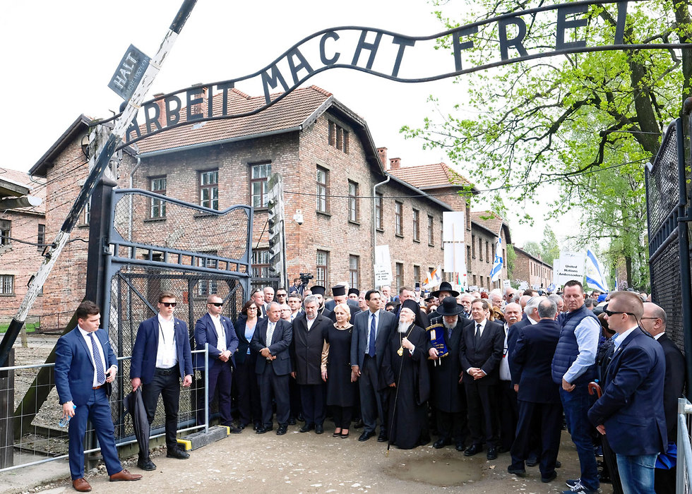 Marcha por la Vida en Auschwitz