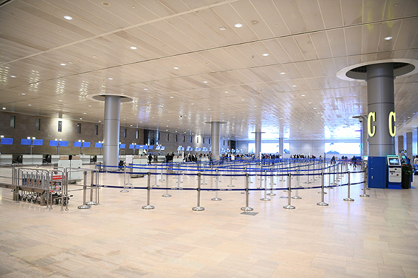 El aeropuerto Ben Gurión vacío, la postal más temida por la indsutria turística israelí