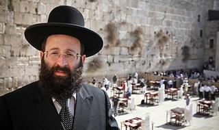 Shmuel Rabinovitch, rabino del Muro de los Lamentos y sitios sagrados