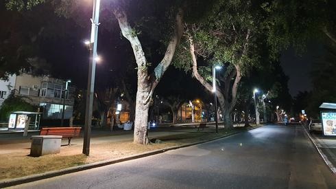 Las calles de Haifa. 