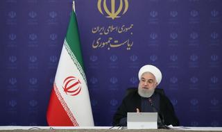 Rouhani habla ante el Comité contra el Coronavirus. 