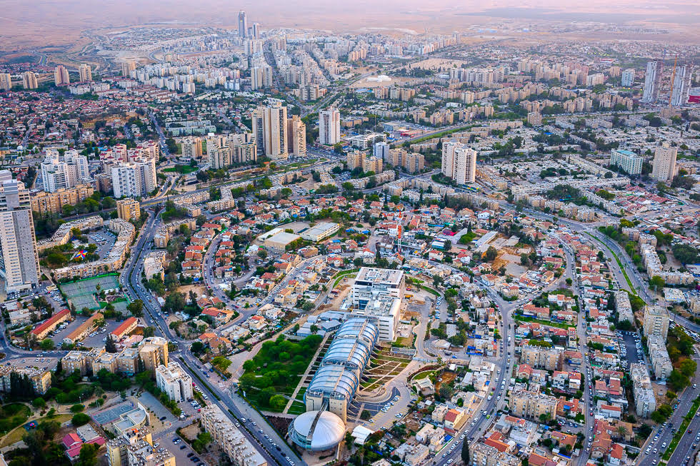 Beer Sheva, capital del Neguev. 