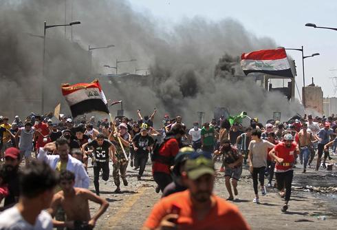 Protestas en Irak. 