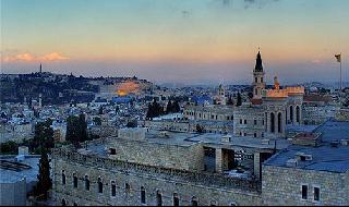 Vista de Jerusalem. 