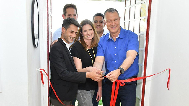 Inauguración del complejo para startups en Kiryat Shmona